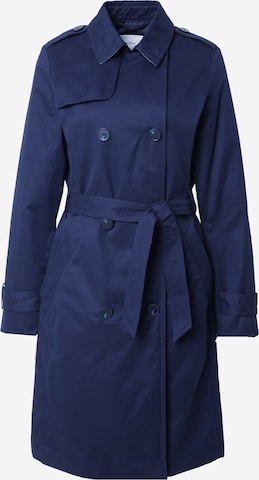 s.Oliver Between-Seasons Coat in Blue: front