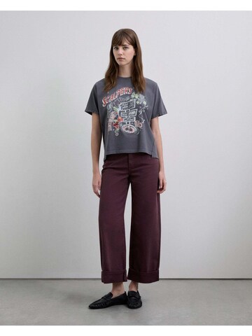 T-shirt 'Lucky' Scalpers en gris : devant