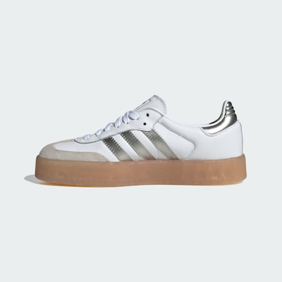 ADIDAS ORIGINALS Низкие кроссовки 'Sambae' в Серебристо-серый / Белый, Обзор товара
