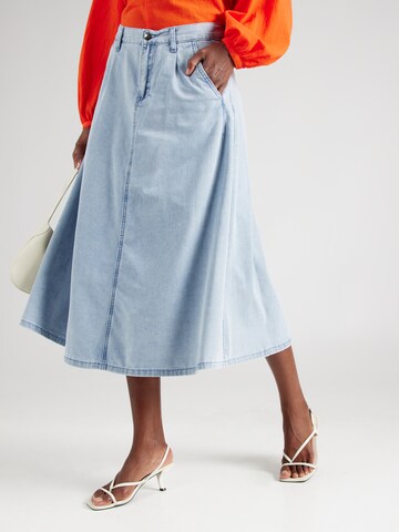 PULZ Jeans Skirt 'JOSIE' in Blue: front