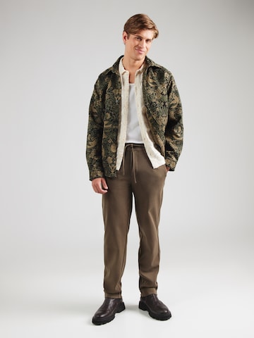 Regular Pantalon Lindbergh en vert