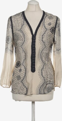 GUSTAV Bluse XS in Beige: predná strana