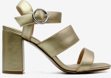 Celena Sandalen met riem 'Charlyn' in Goud