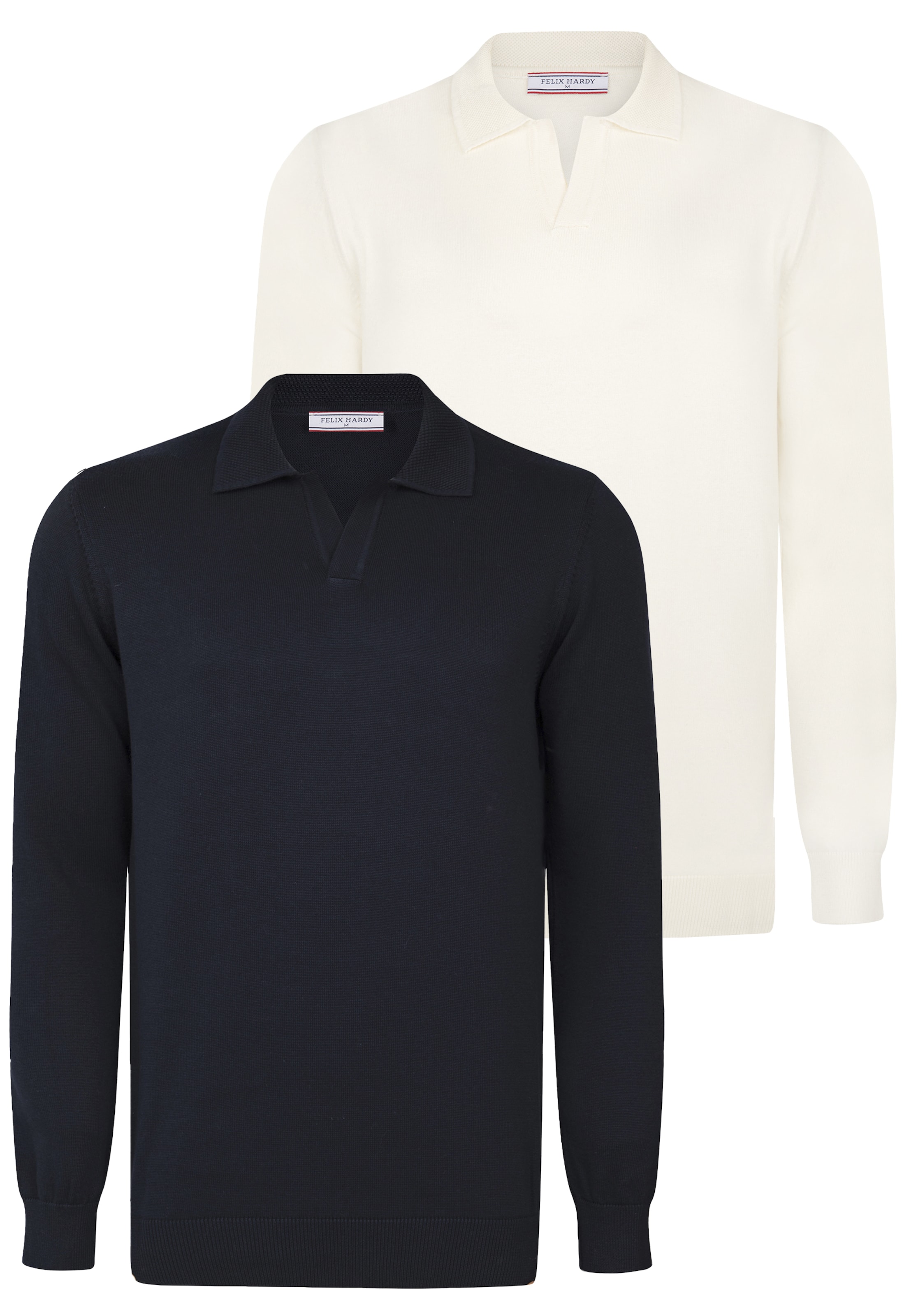 Felix Hardy Πουλόβερ σε μαύρο / λευκό, Άποψη προϊόντος