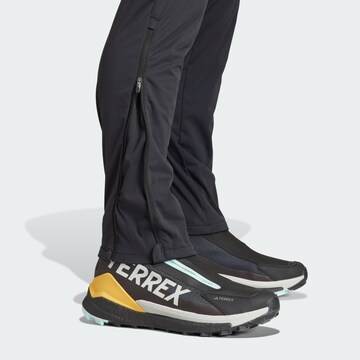 ADIDAS TERREX Slim fit Sports trousers 'Xperior' in Black
