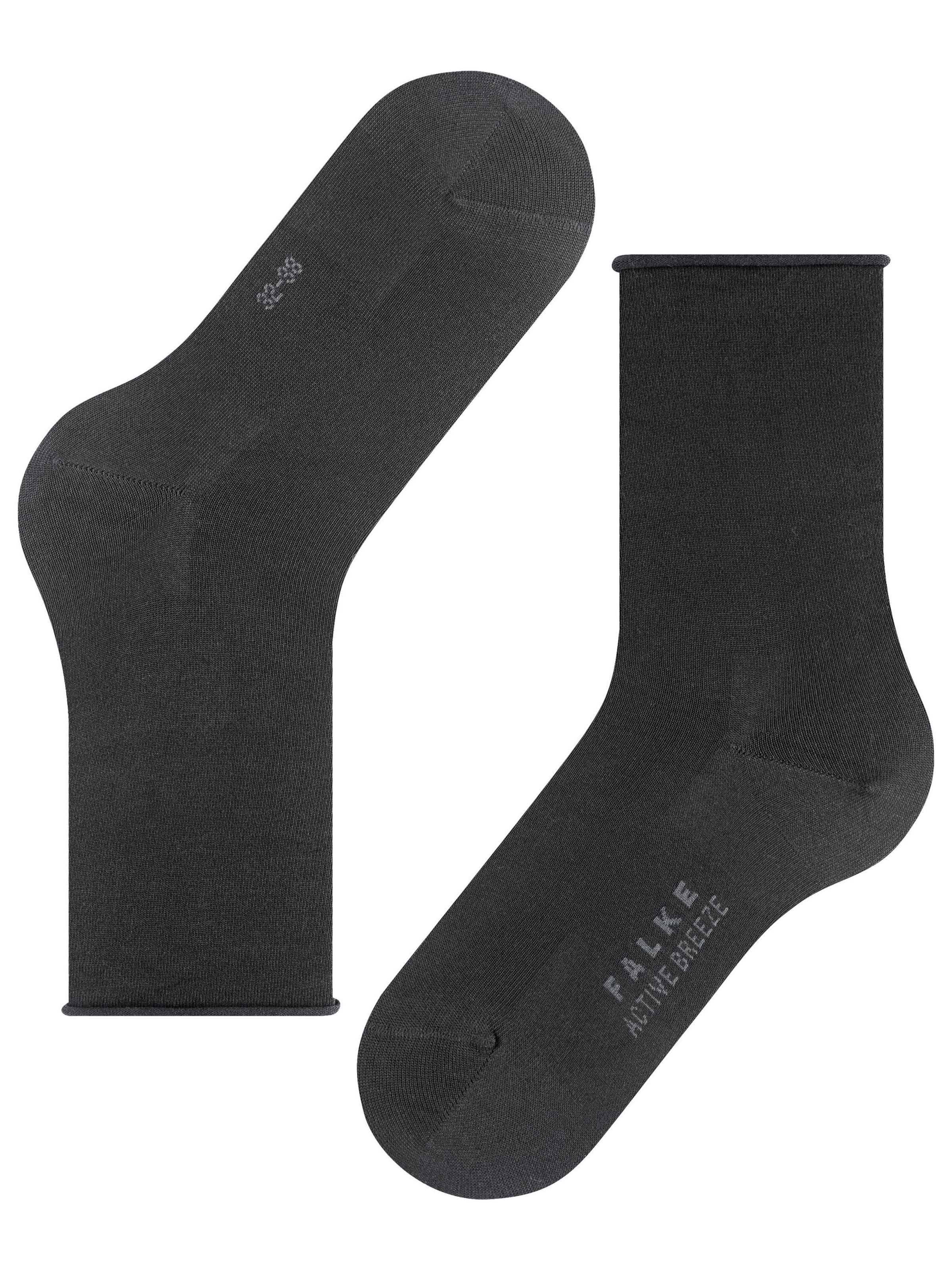 FALKE Socken 'Active Breeze'‌‌‌‌‌‌‌‌‌ in Schwarz