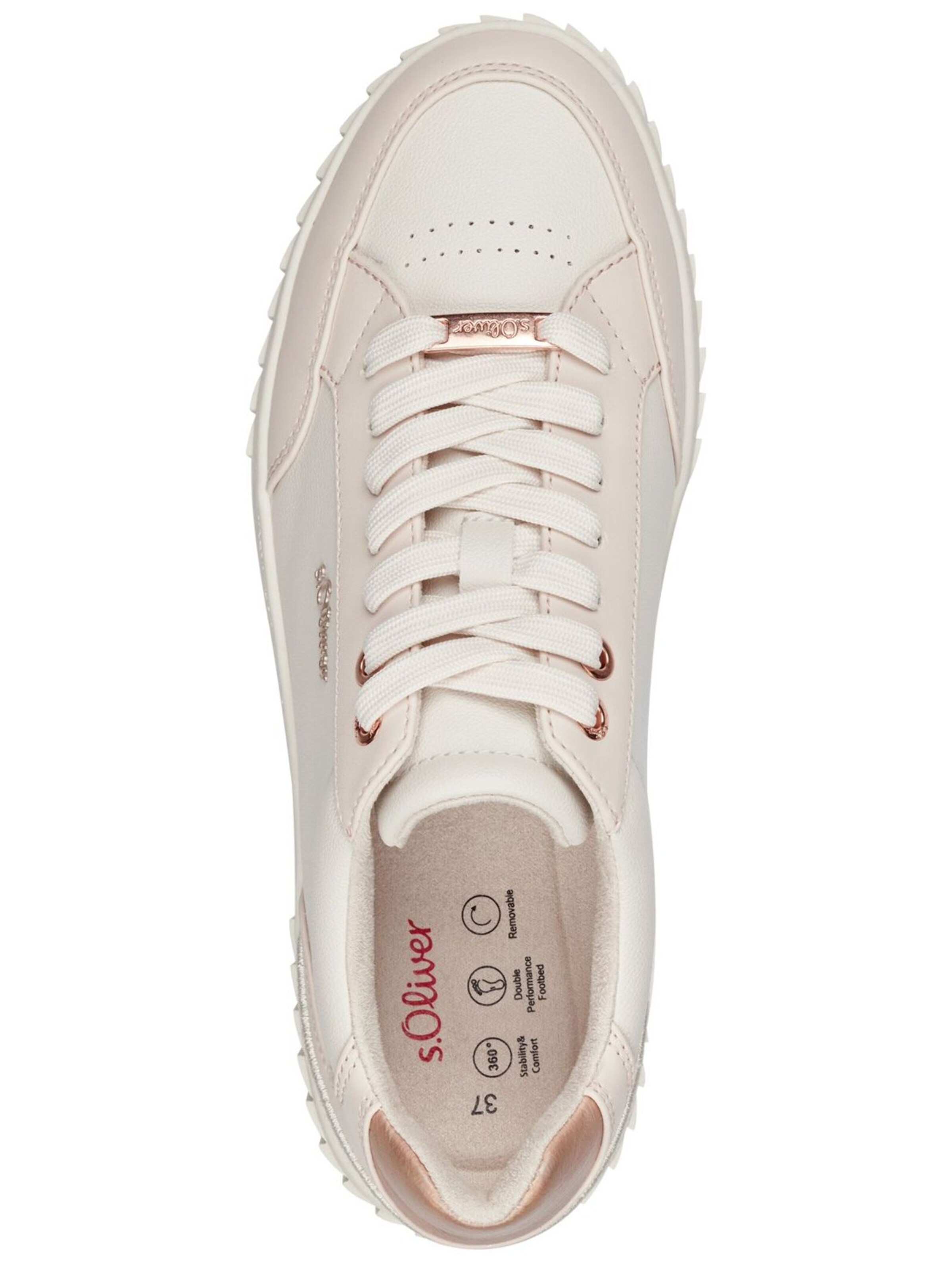 s.Oliver Sneaker in Beige