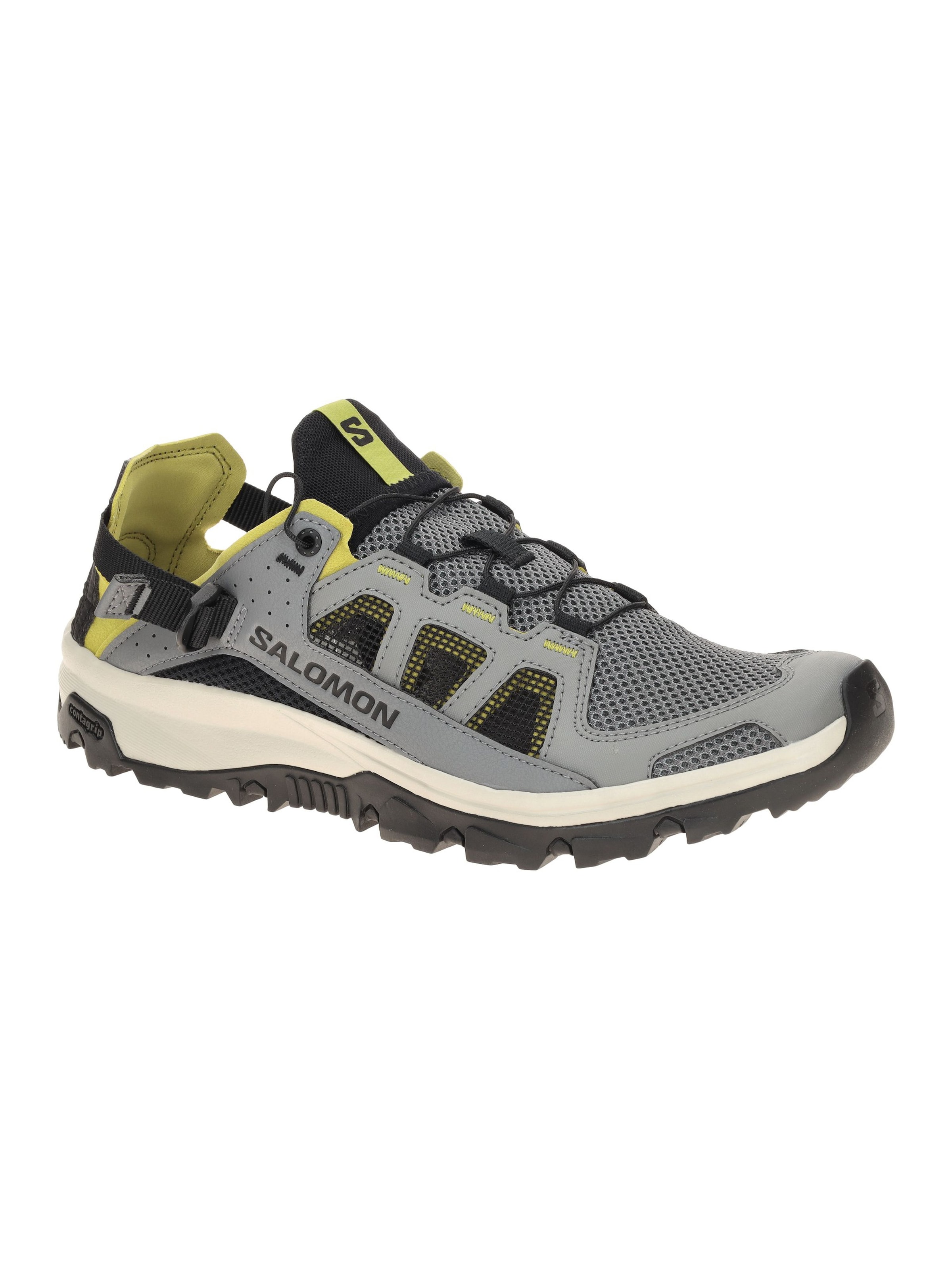 SALOMON Sportlicher Schnürschuh 'Techamphibian 5'‌‌‌‌‌‌‌‌‌ in Grau: Vorderseite