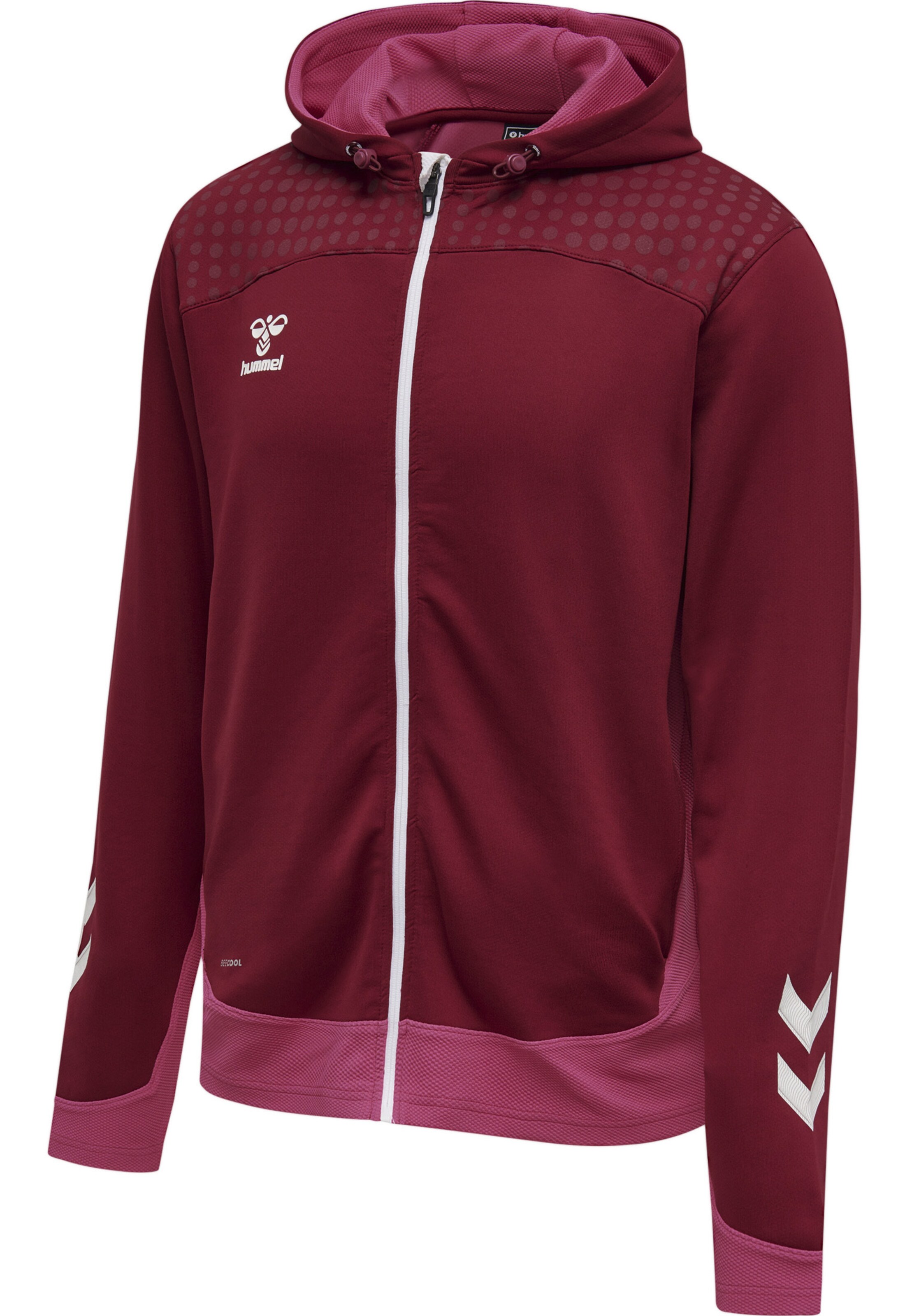 Veste de survêtement 'Lead' Hummel en rouge