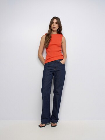 Haut Salsa Jeans en orange