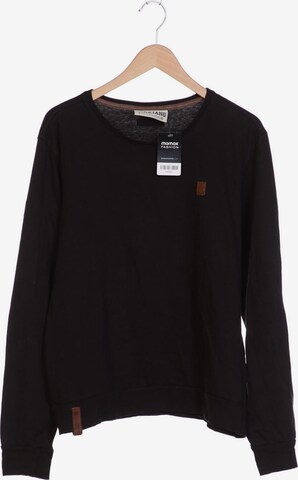 naketano Shirt in 4XL in Black: front
