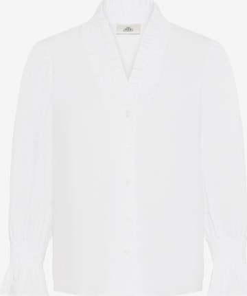 Chemisier 'Chilly' KAREN BY SIMONSEN en blanc : devant