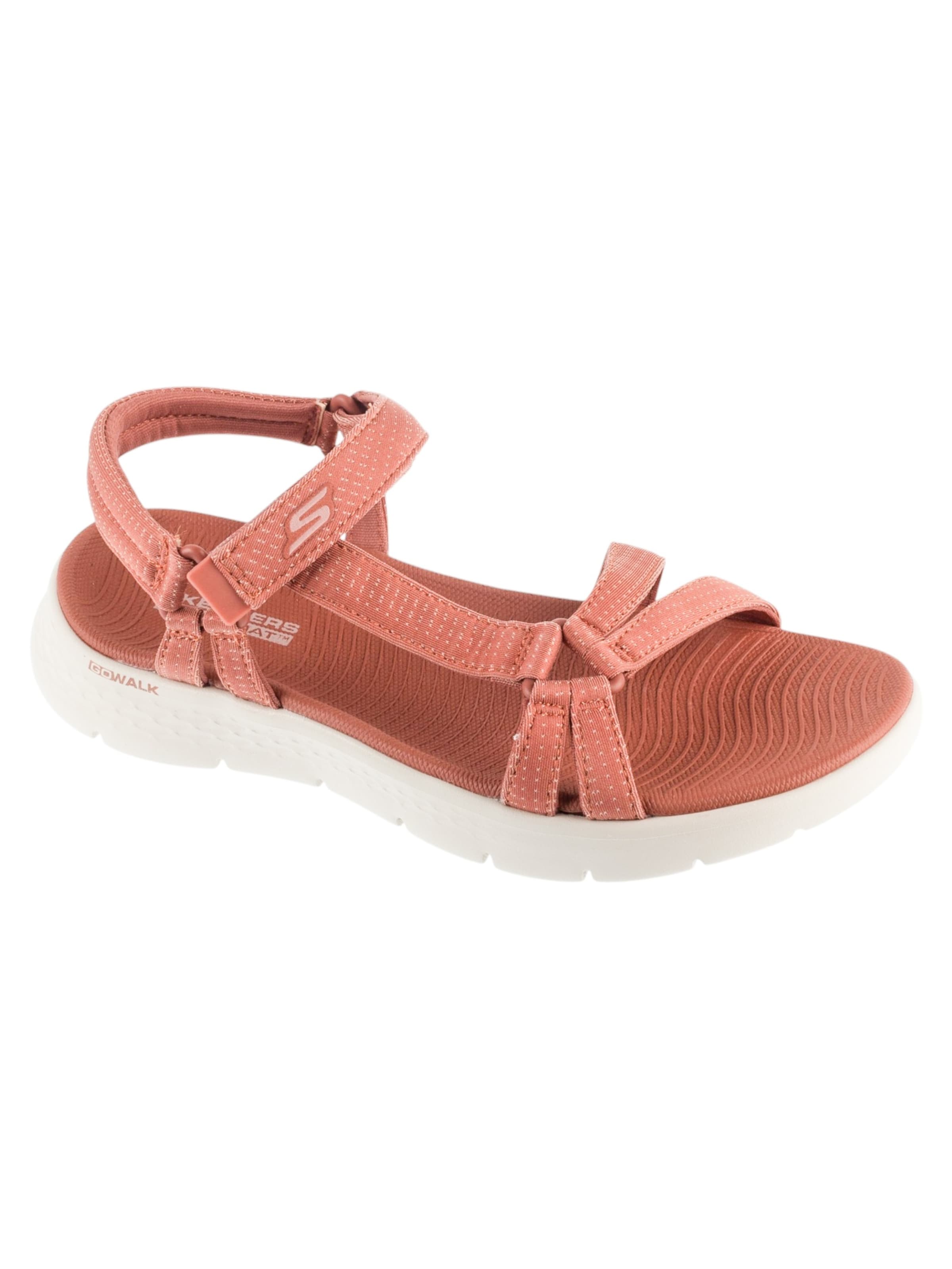 Sandales 'Skechers Go Walk Flex Sandal - Sublime' SKECHERS en violet : devant