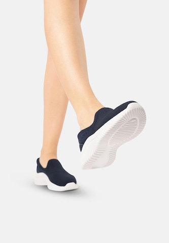 Scarpa slip-on di Elara in blu