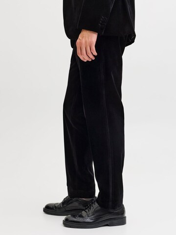 Coupe slim Pantalon à pince JACK & JONES en noir