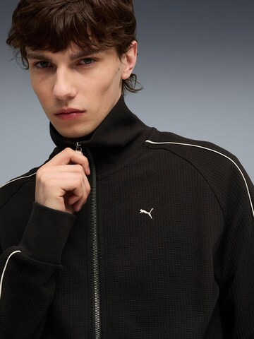PUMA Athletic Jacket 'T7' in Black