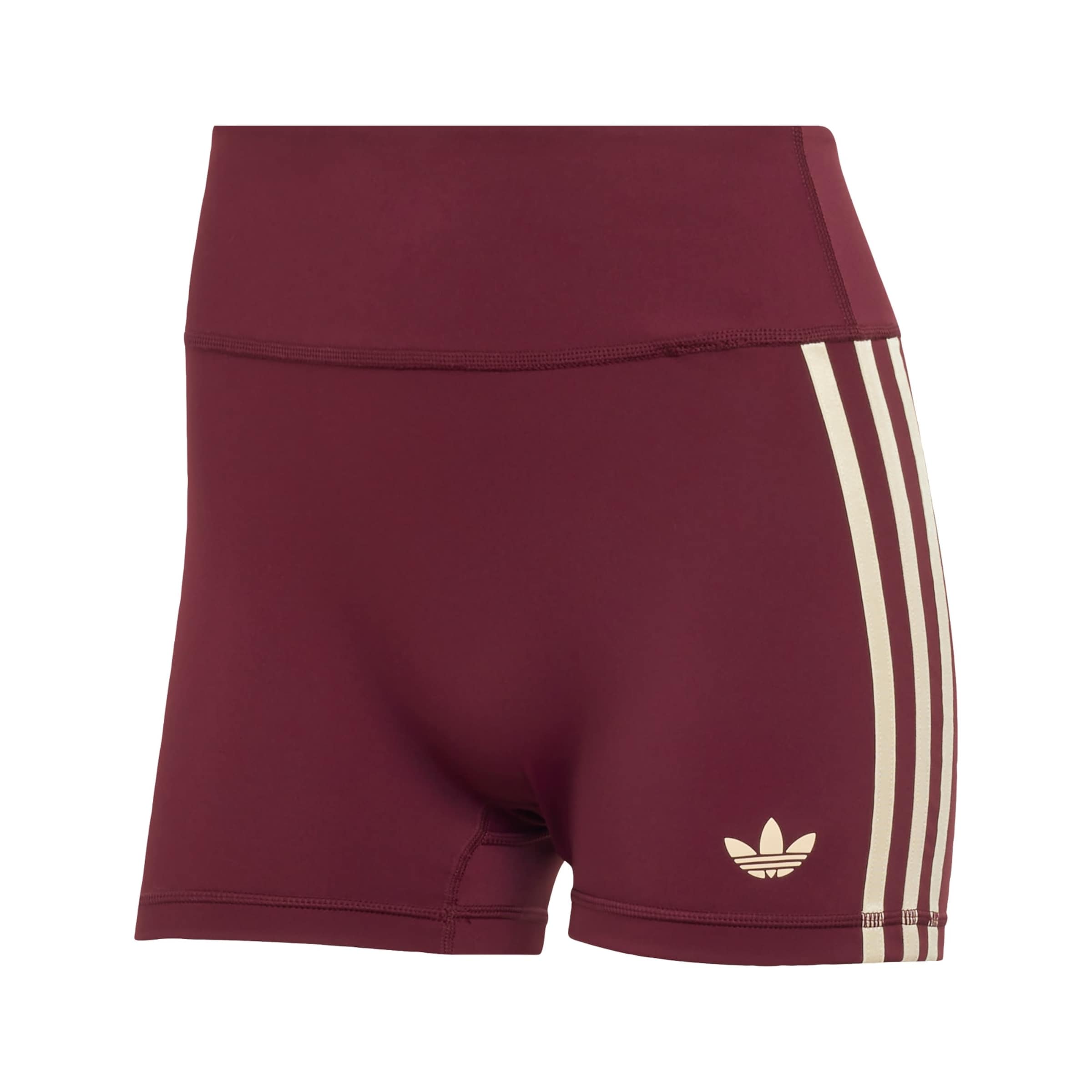ADIDAS PERFORMANCE Skinny Sportbroek 'Sst' in Rood: voorkant