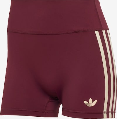 ADIDAS PERFORMANCE adidas Originals Sport Superstar Leggings, kurz in XXS/3 in chamois / merlot, Produktansicht