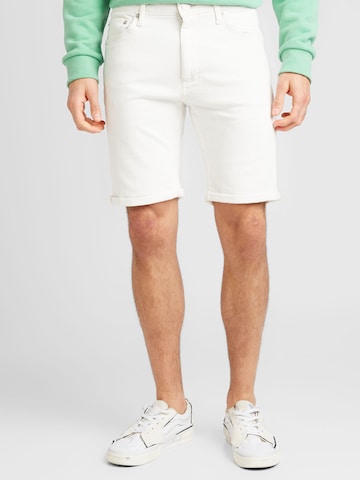 JACK & JONES Regular Jeans 'RICK EVAN' in White: front