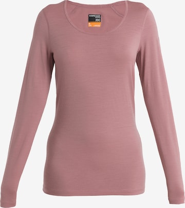 ICEBREAKERTehnička sportska majica '200 Oasis' - roza boja: prednji dio