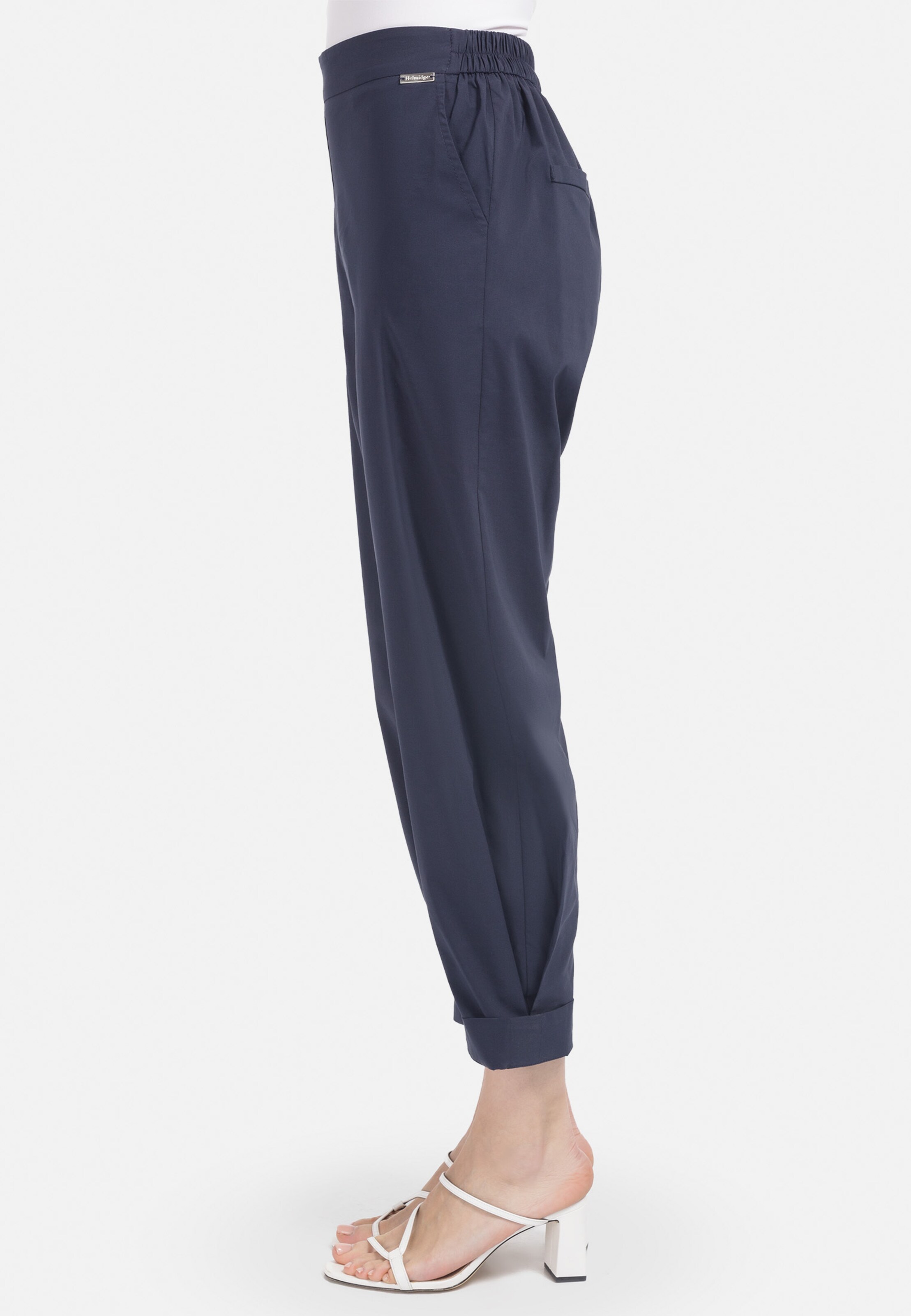 Frauen Große Größen HELMIDGE 7/8 Hose in Dunkelblau - DU59495 Frauen Große Größen HELMIDGE 7/8 Hose in Dunkelblau - DU59495