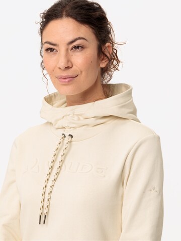 VAUDE Sportpullover 'Manukau' (GOTS) in Beige