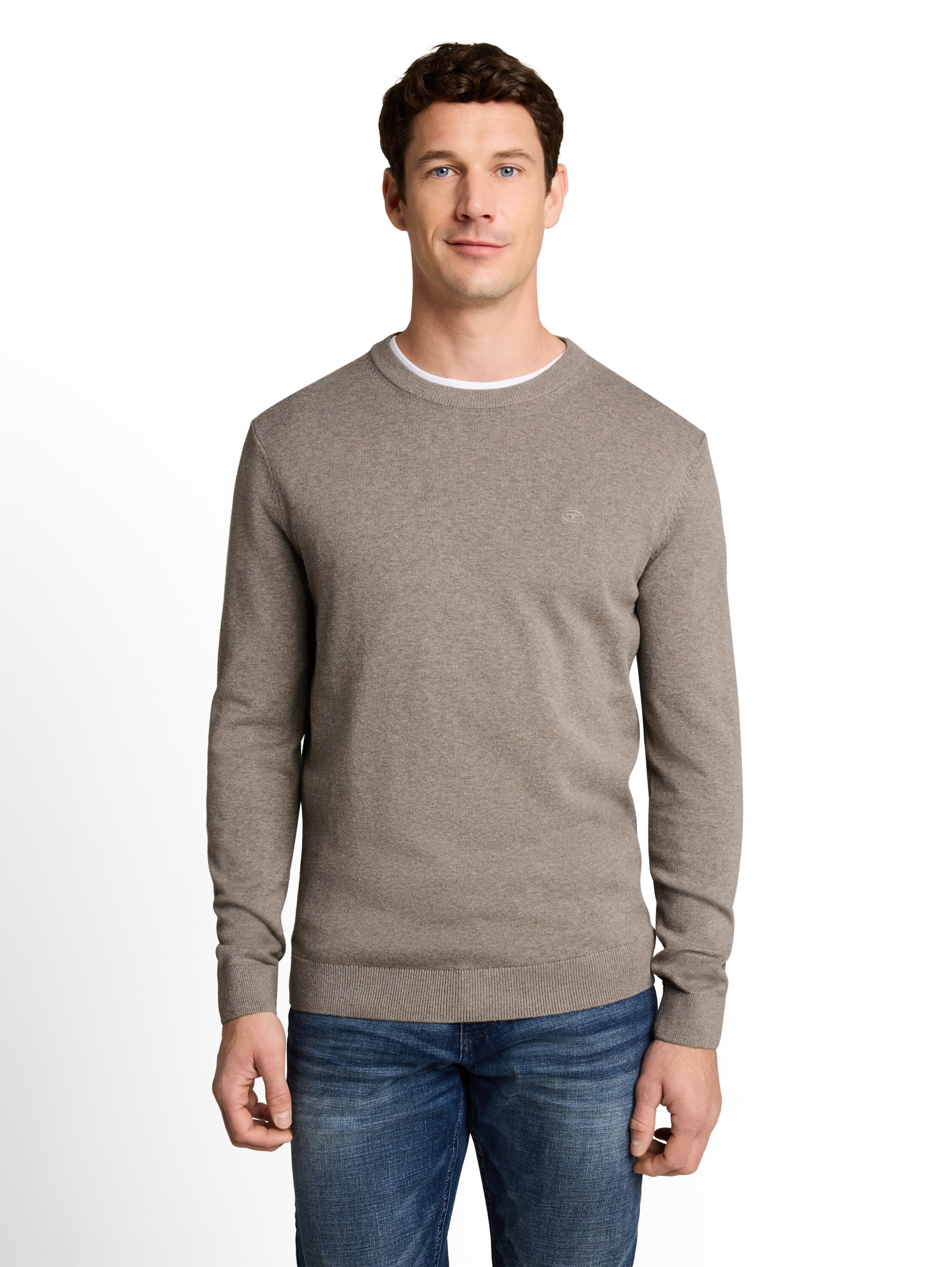 Pullover di TOM TAILOR in marrone: frontale