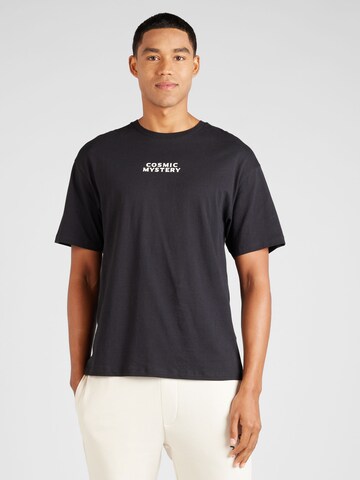 Maglietta di JACK & JONES in nero: frontale