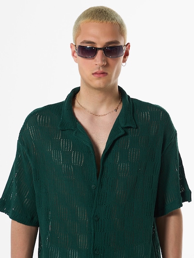 VAMOS CLO Button Up Shirt 'Cowslip' in Green, Item view