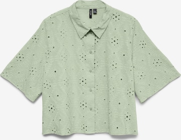 VERO MODA Bluse 'VMEliza' i grøn: forside