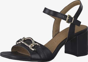 MARCO TOZZI Strap Sandals in Black: front