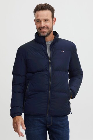 FQ1924 Jacke 'Hugal' in Blau: Vorderseite