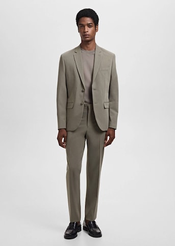 MANGO MAN Regular Fit Sakko 'Paris' in Grün