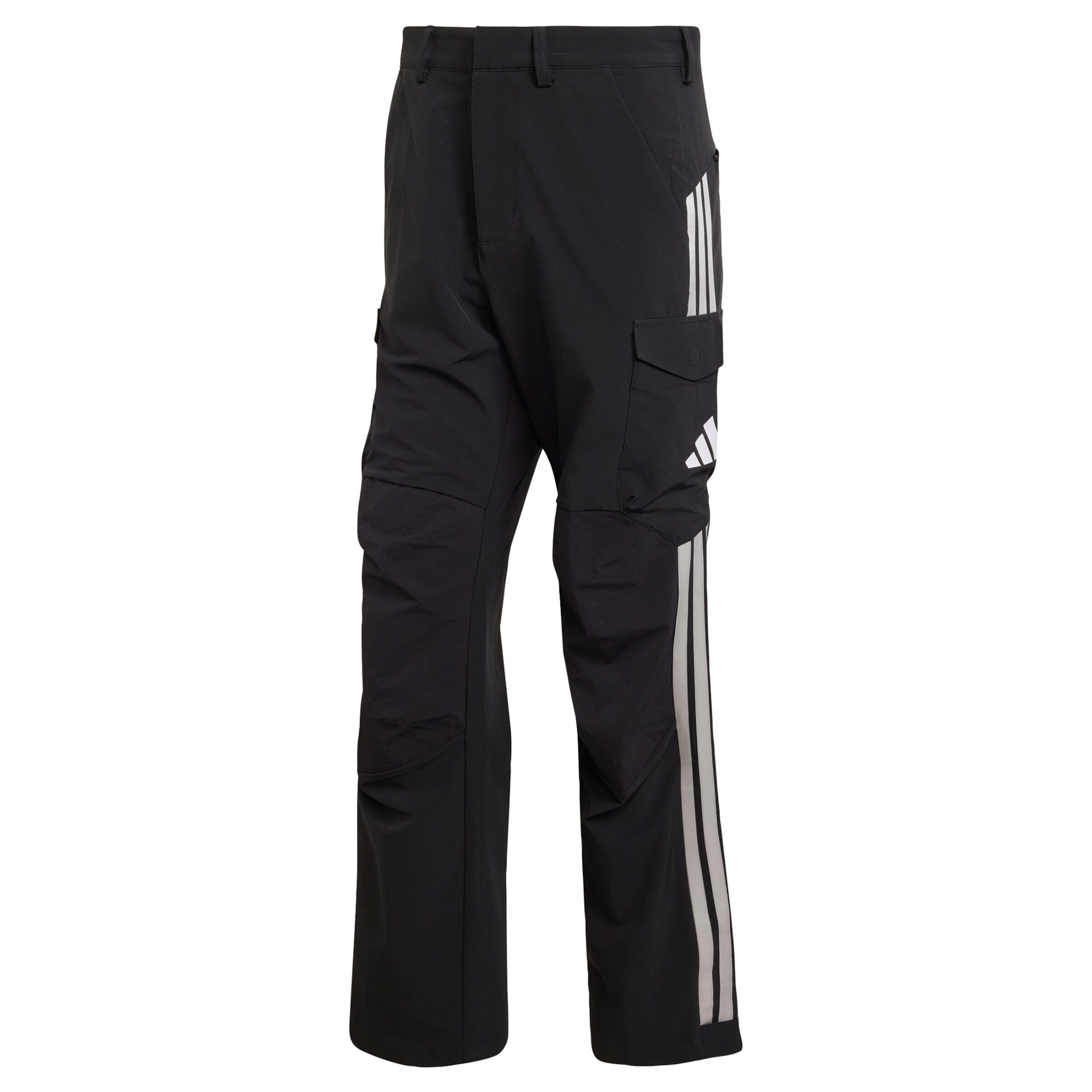 ADIDAS PERFORMANCE - Loosefit Pantalón deportivo 'Mercedes - AMG Petronas Formula 1 Team Mechanics' en negro: frente