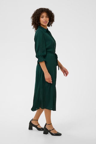 Kaffe Kleid in Grün