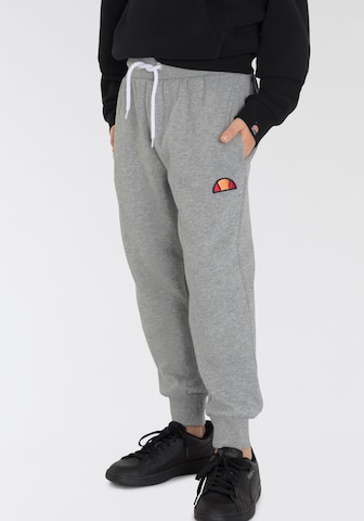 ELLESSE Tapered Pants 'Colino' in Grey: front