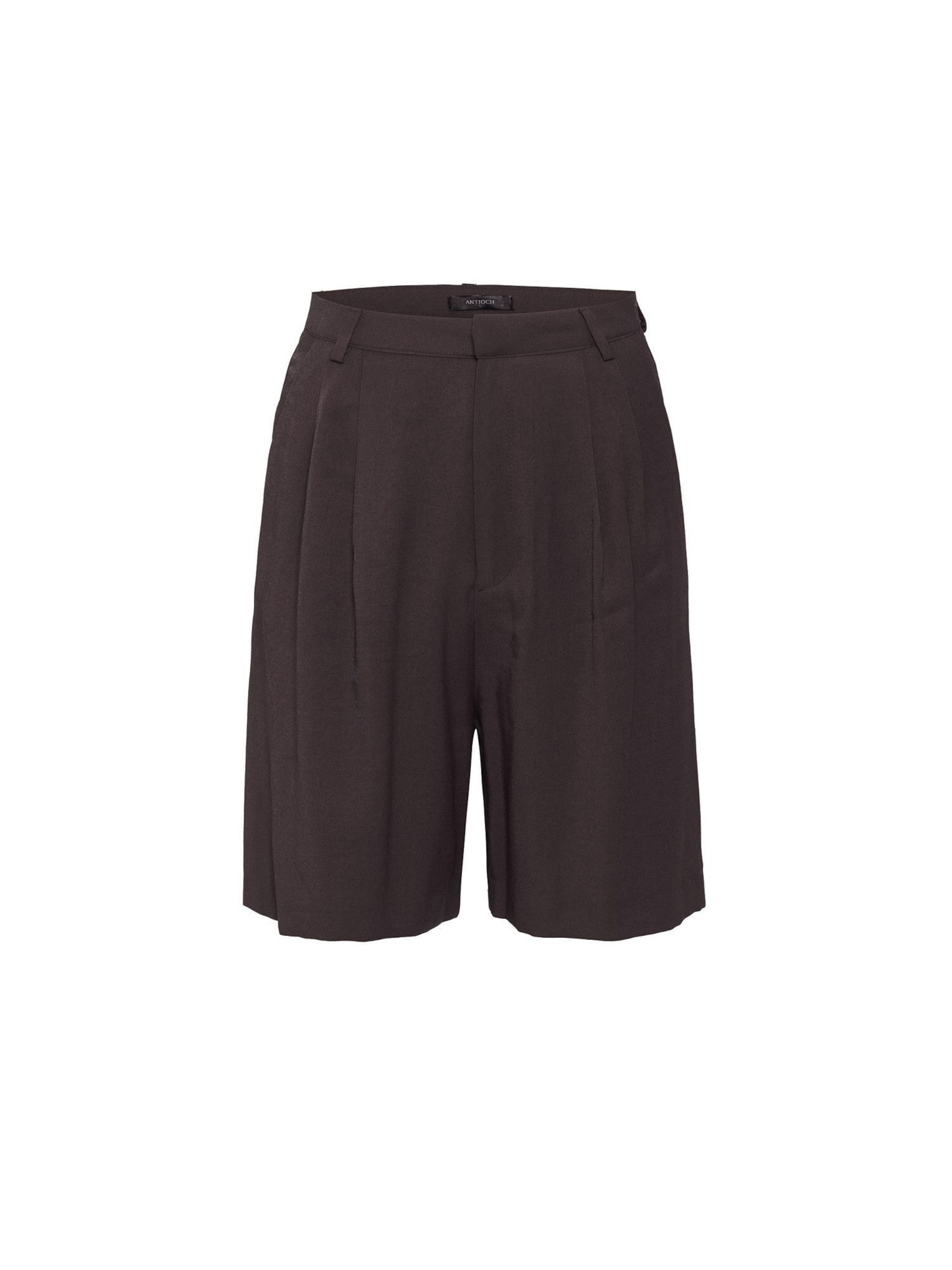 Antioch Štandardný strih Nohavice - Hnedá: predná strana