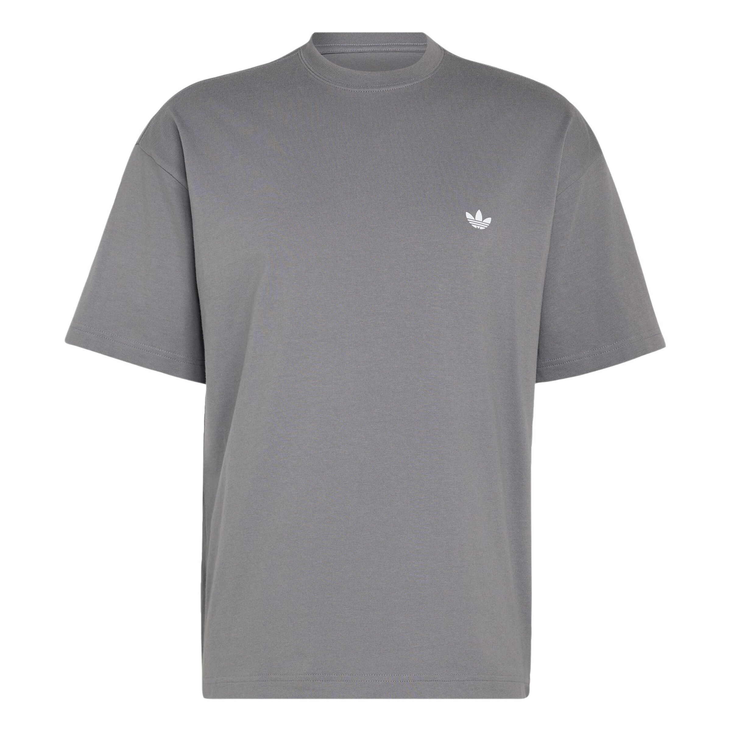 ADIDAS ORIGINALS T-Shirt 'Trefoil Essentials' in dunkelgrau, Produktansicht