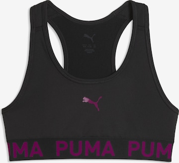 PUMA T-shirt BH in Zwart: voorkant