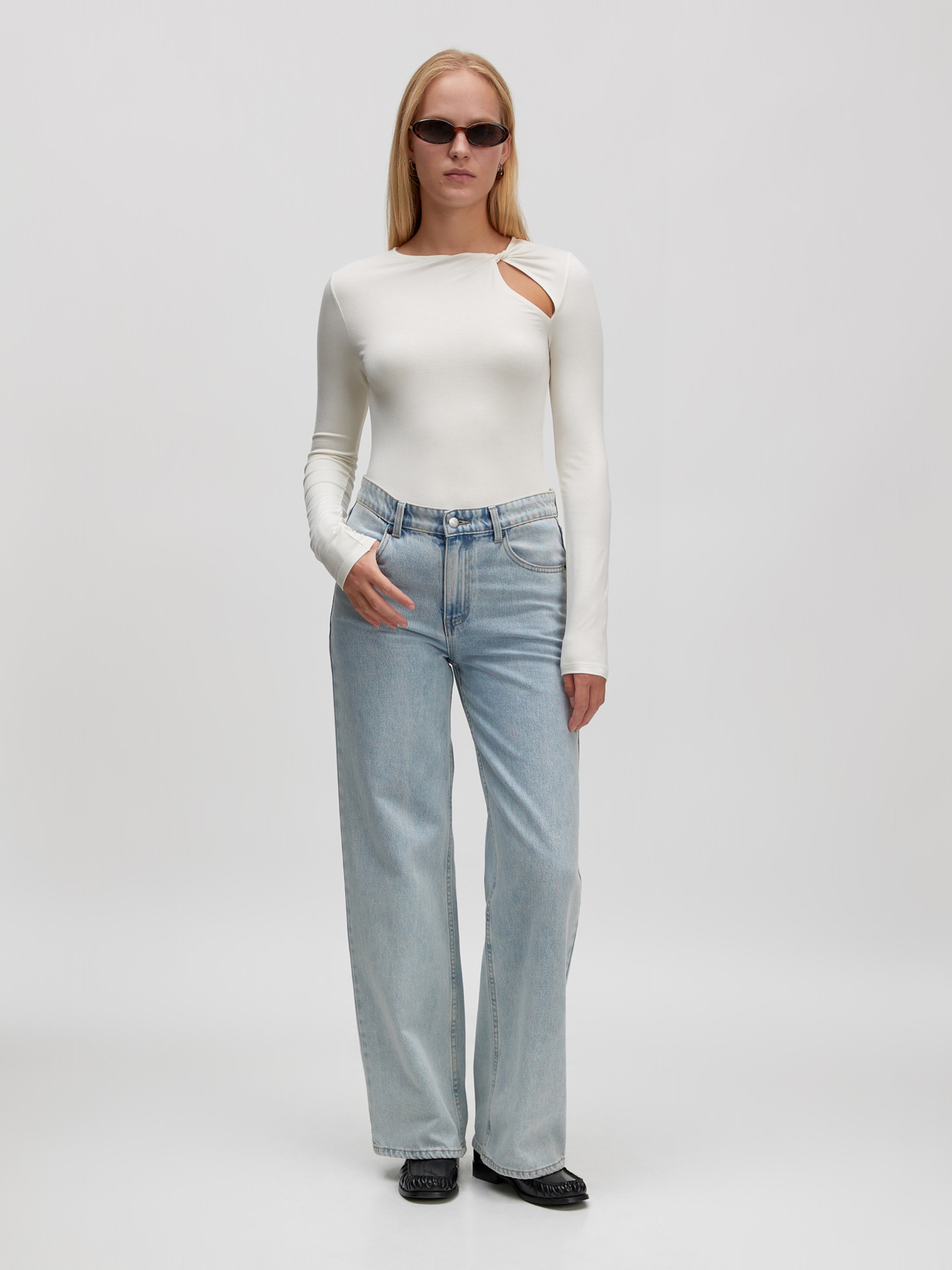 EDITED Produkter Shirts 'Leany' hvid