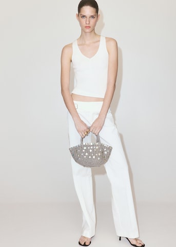Tops en tricot 'LANITA' MANGO en beige