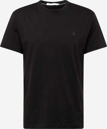 Calvin Klein Jeans Shirt 'EUPHORIC' in Black: front