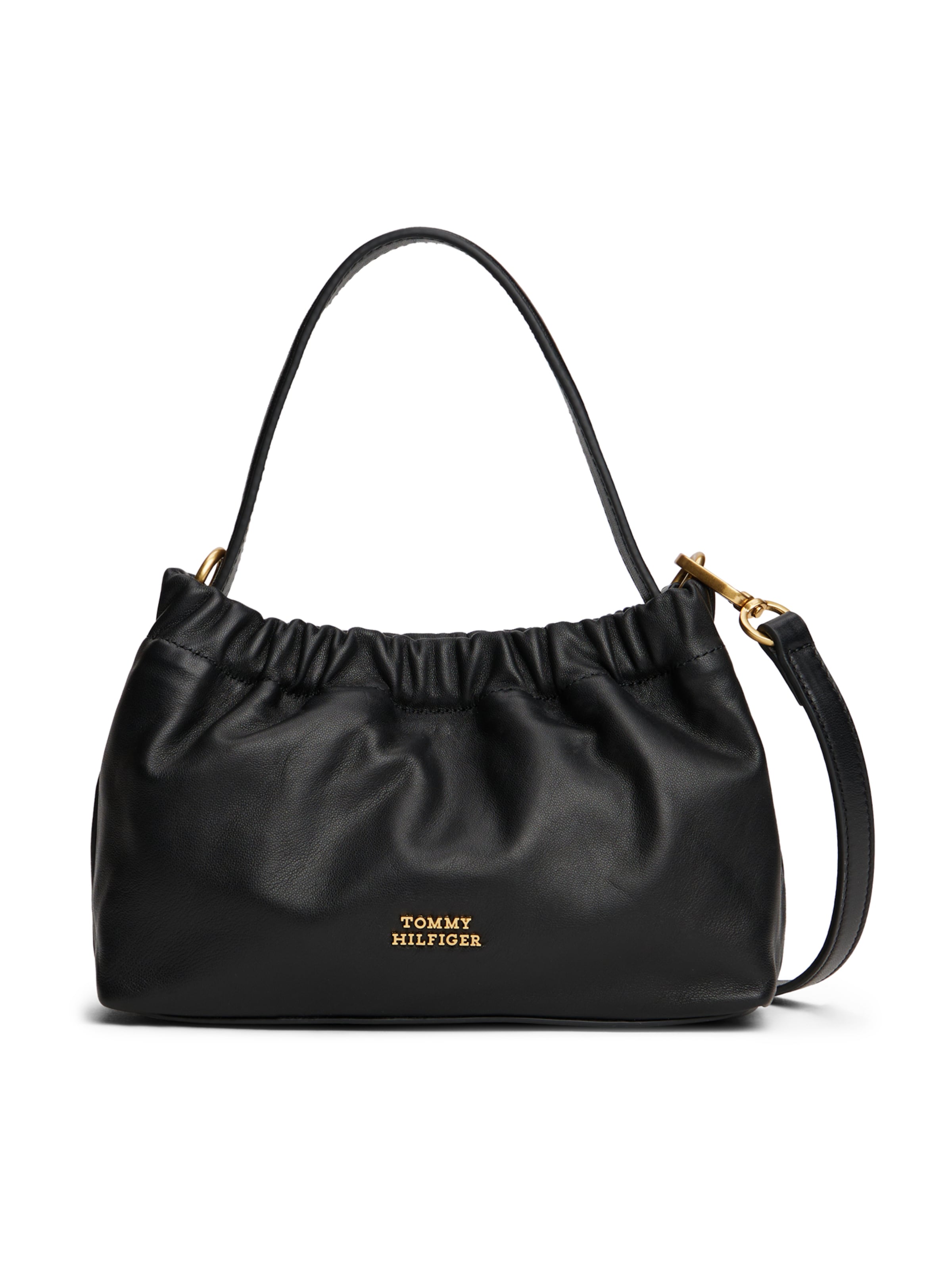 TOMMY HILFIGER Дамска чанта в черно: отпред