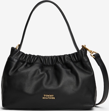 TOMMY HILFIGER Ročna torbica | črna barva: sprednja stran
