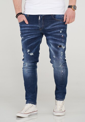 behype Regular Jeans 'ELEAN' in Blau: predná strana