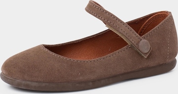 Pisamonas Ballet Flats in Brown: front