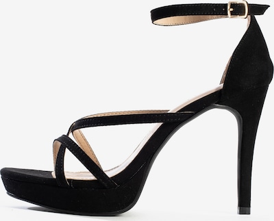 Sandale 'Courtney' Celena pe negru, Vizualizare produs