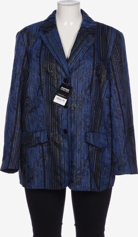 Atelier Goldner Schnitt Blazer in 4XL in Blue: front