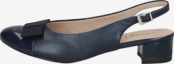 CAPRICE Slingpumps in Blau