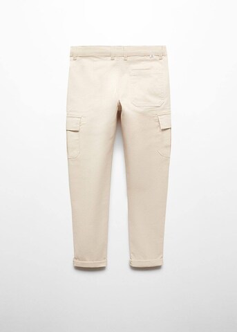 MANGO KIDS Regular Pants in Beige